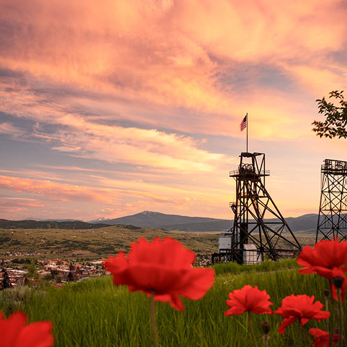 Convention-Schedule Feature -- An over look of the valley and town where the convention will take place.