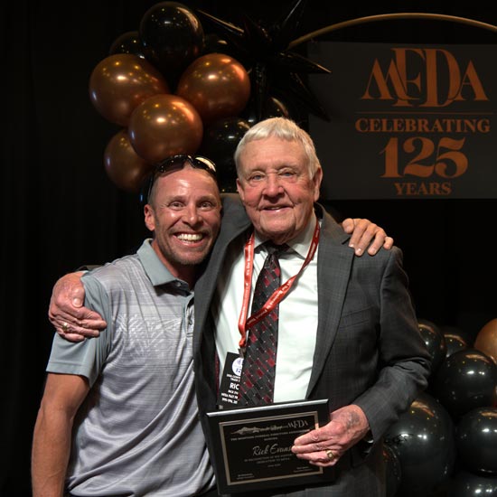 Rick receiving honors